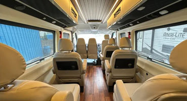 12 Seater Deluxe Force Urbania on Rent 